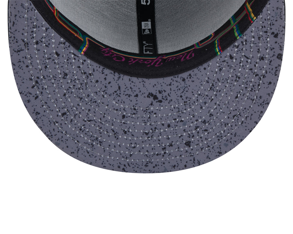New York Mets MLB New Era Men Graphite 59Fifty 2024 City Connect Fitted Hat product image 7, provided for visual reference