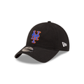 New York Mets MLB New Era Men Black 9Twenty Core Classic Alternate Adjustable Hat product image 1, provided for visual