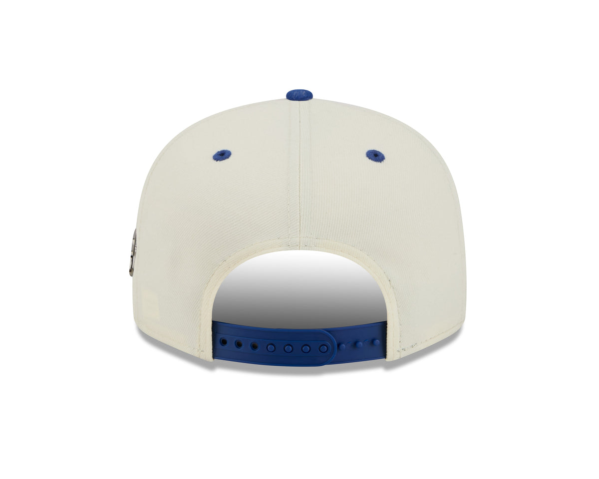 New York Mets MLB New Era Men Cream/Royal Blue 9Fifty Mascot Pin Snapback product image 2, provided for visual reference and