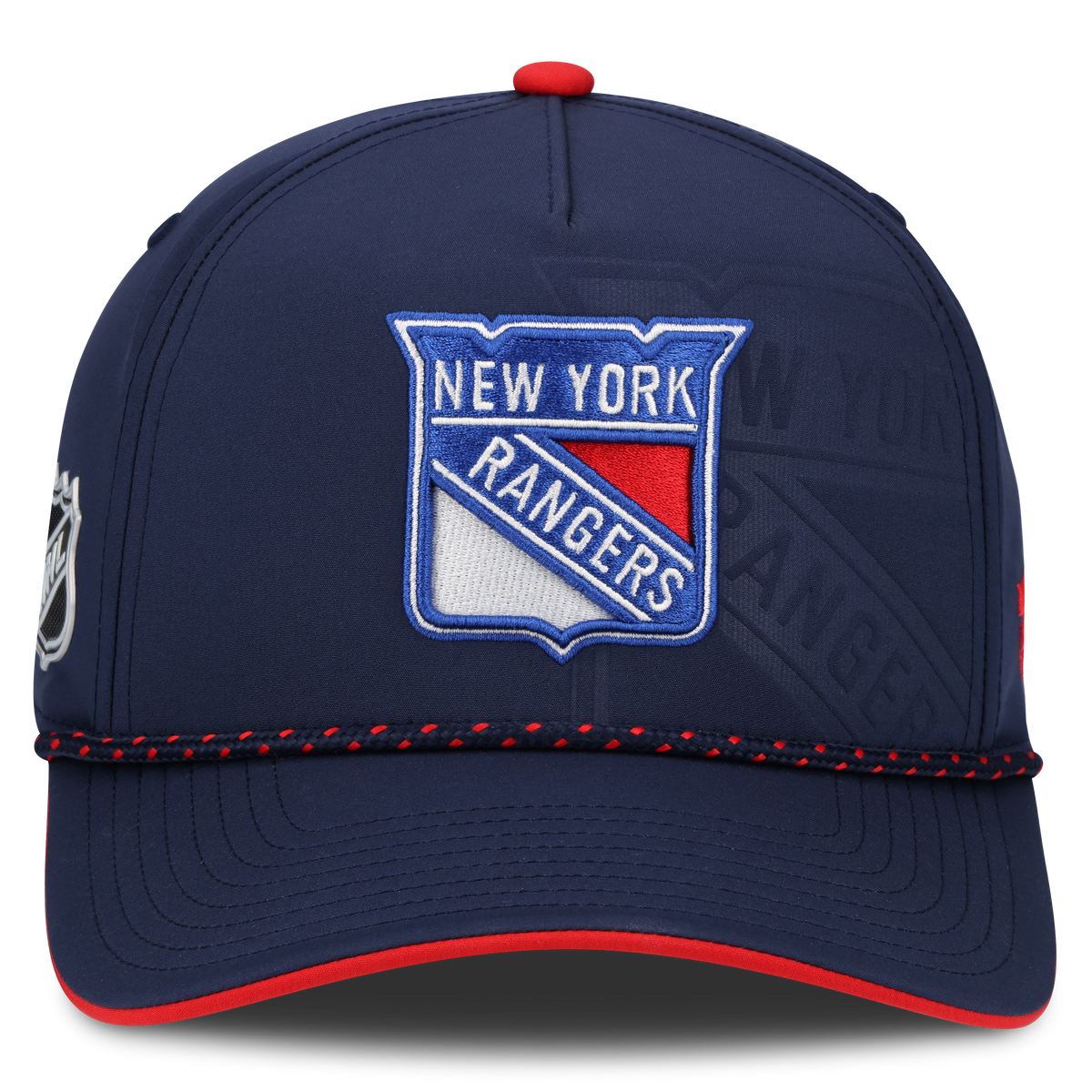 New York Rangers NHL Fanatics Branded Men Navy 2026 Draft Authentic Pro A-Frame Adjustable Hat product image 3, provided for