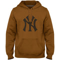 New York Yankees MLB Bulletin Men Tonal Dune Express Twill Logo Hoodie product image 1, provided for visual reference and