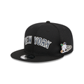 New York Yankees MLB New Era Men Black 9Fifty 2009 Inaugural Season Post Up Pin Snapback product image 1, provided for