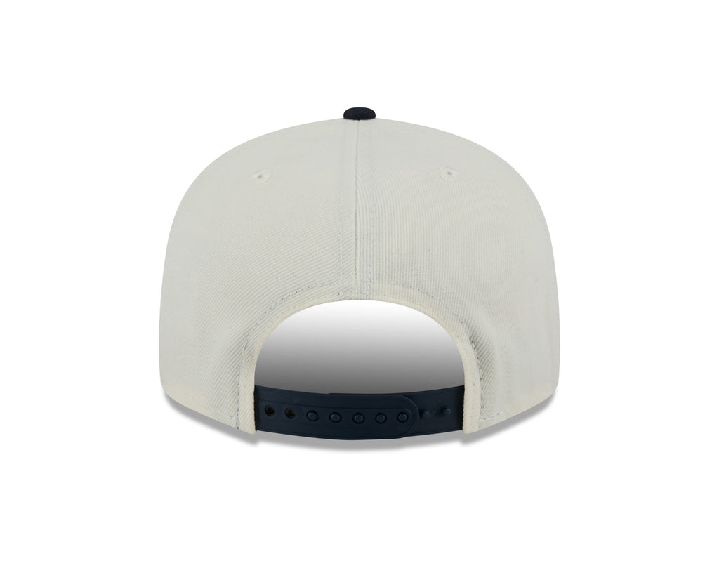 New York Yankees MLB New Era Men Cream/Navy 9Fifty Two Tone Archive Snapback product image 2, provided for visual reference