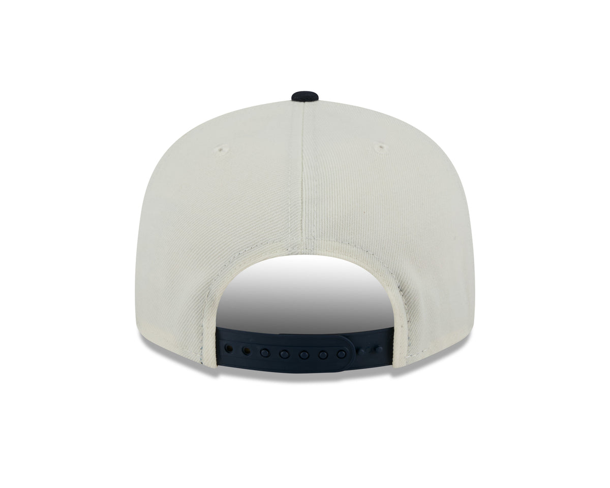 New York Yankees MLB New Era Men Cream/Navy 9Fifty Two Tone Archive Snapback product image 2, provided for visual reference