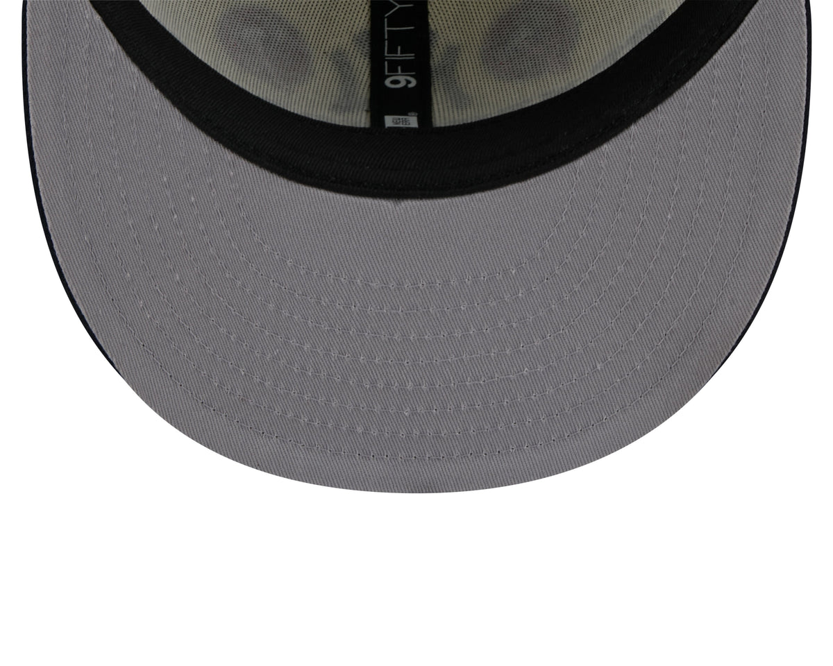 New York Yankees MLB New Era Men Cream/Navy 9Fifty Two Tone Archive Snapback product image 7, provided for visual reference