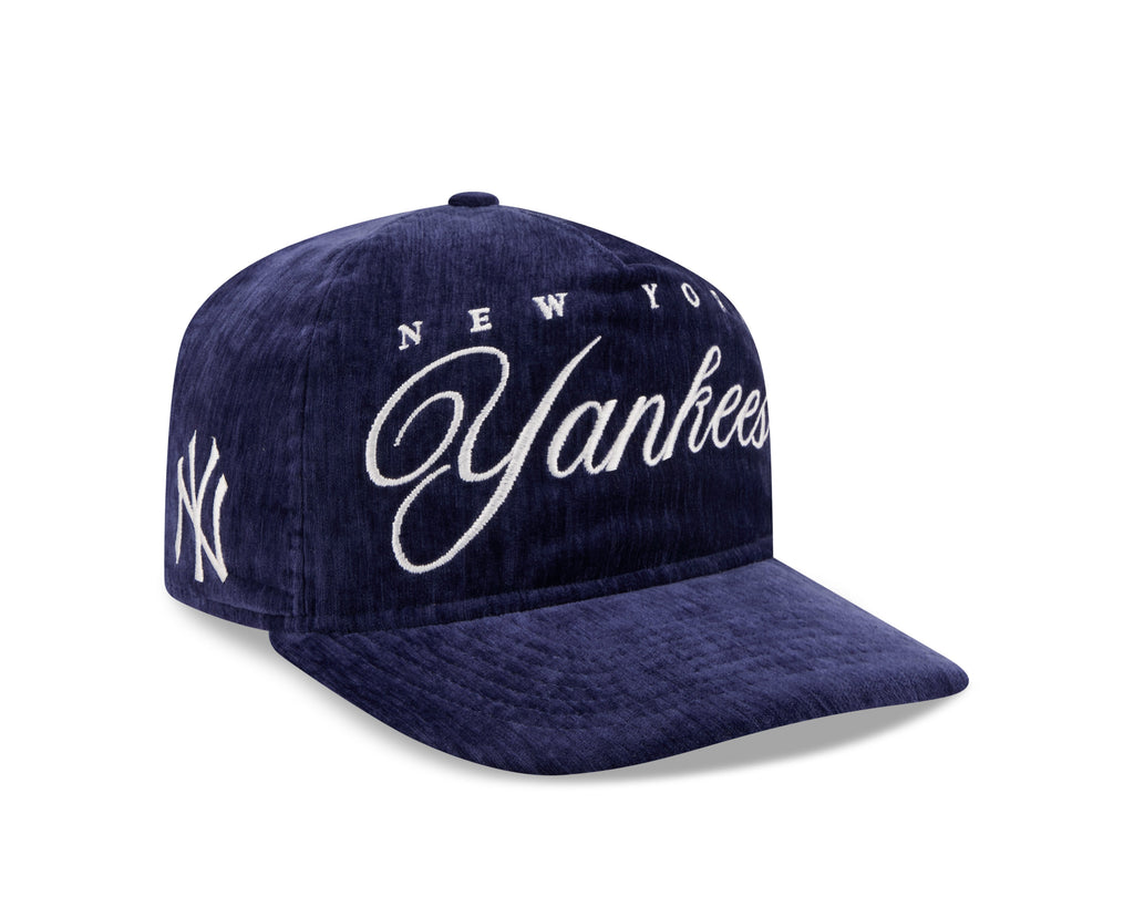 New York Yankees MLB New Era Men Navy 19Twenty Team Script Snapback product image 4, provided for visual reference and