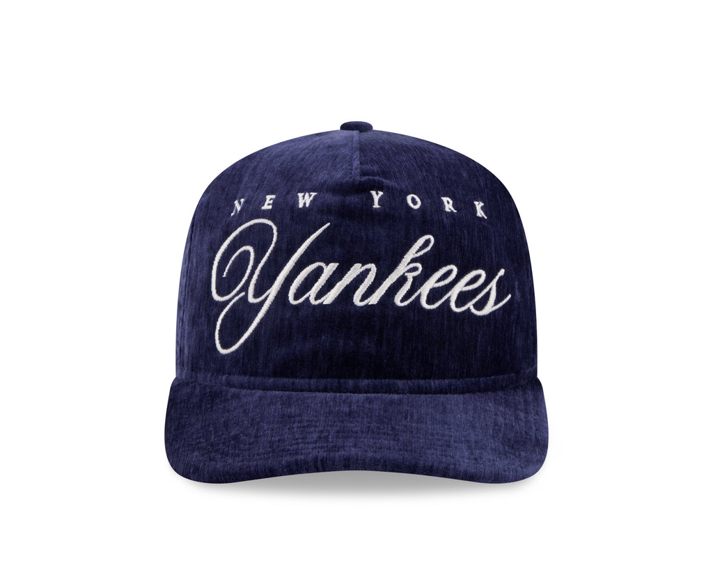 New York Yankees MLB New Era Men Navy 19Twenty Team Script Snapback product image 3, provided for visual reference and