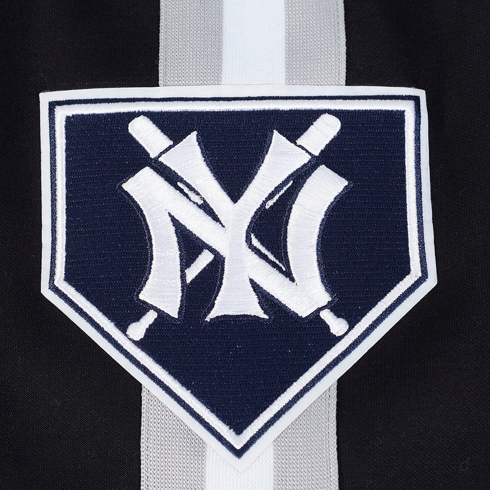New York Yankees MLB Pro Standard Men Black Cooperstown Game Day Double Knit Jacket product image 8, provided for visual