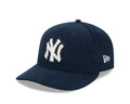 New York Yankees MLB New Era Men Navy 59Fifty Chenille Pop Fitted Hat product image 1, provided for visual reference and