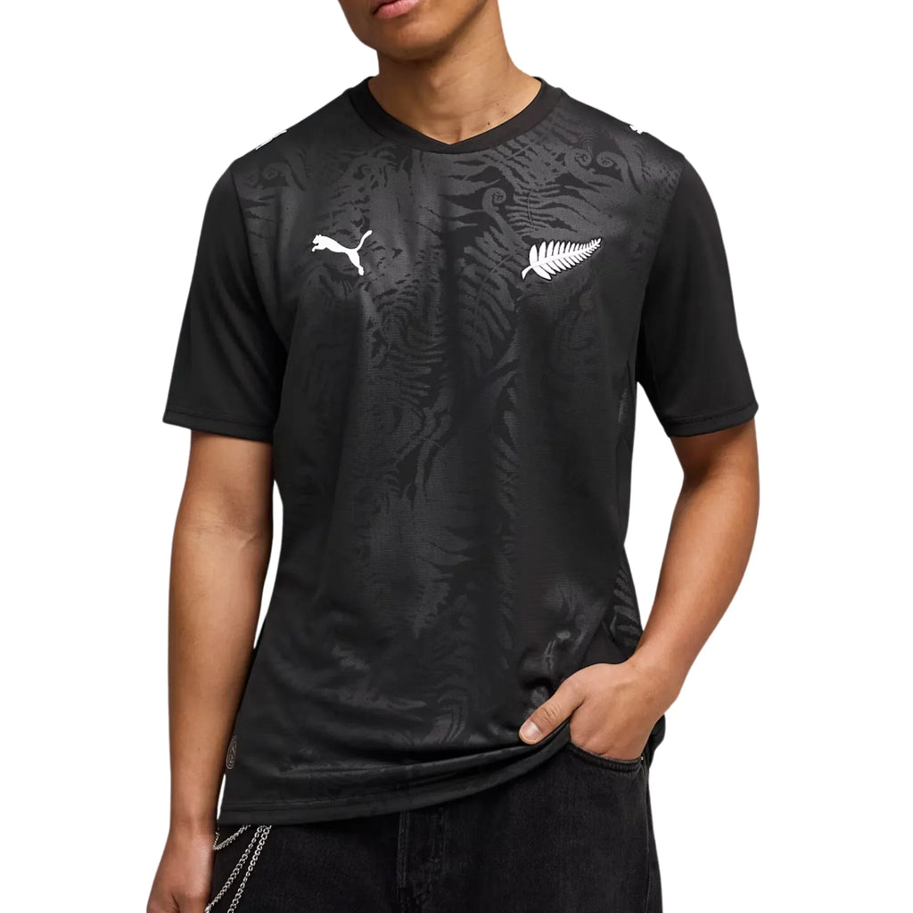 New Zealand National Team FIFA Puma Men Black 2026 Home Replica Jersey product image 3, provided for visual reference and