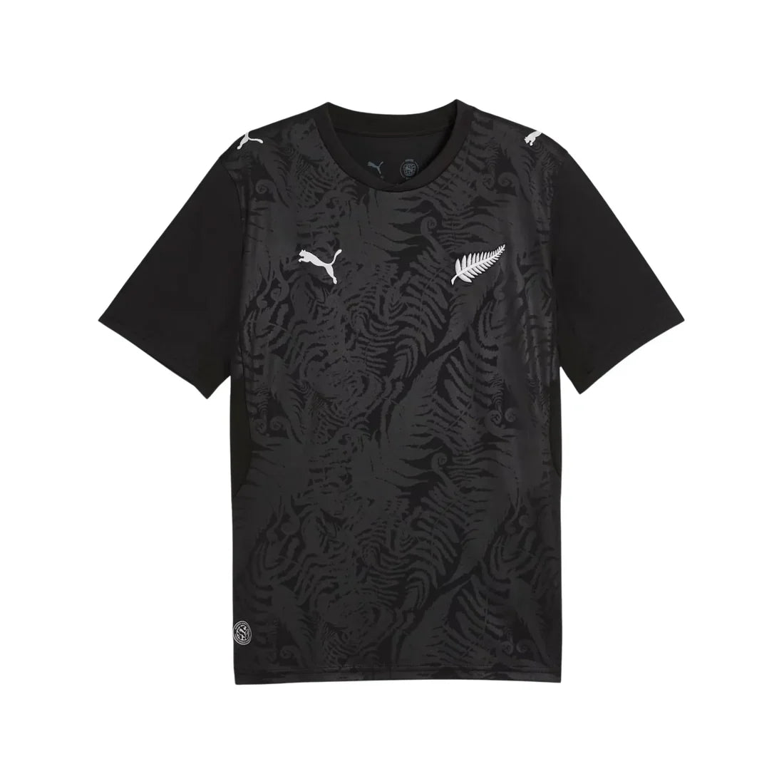 New Zealand National Team FIFA Puma Men Black 2026 Home Replica Jersey product image 1, provided for visual reference and