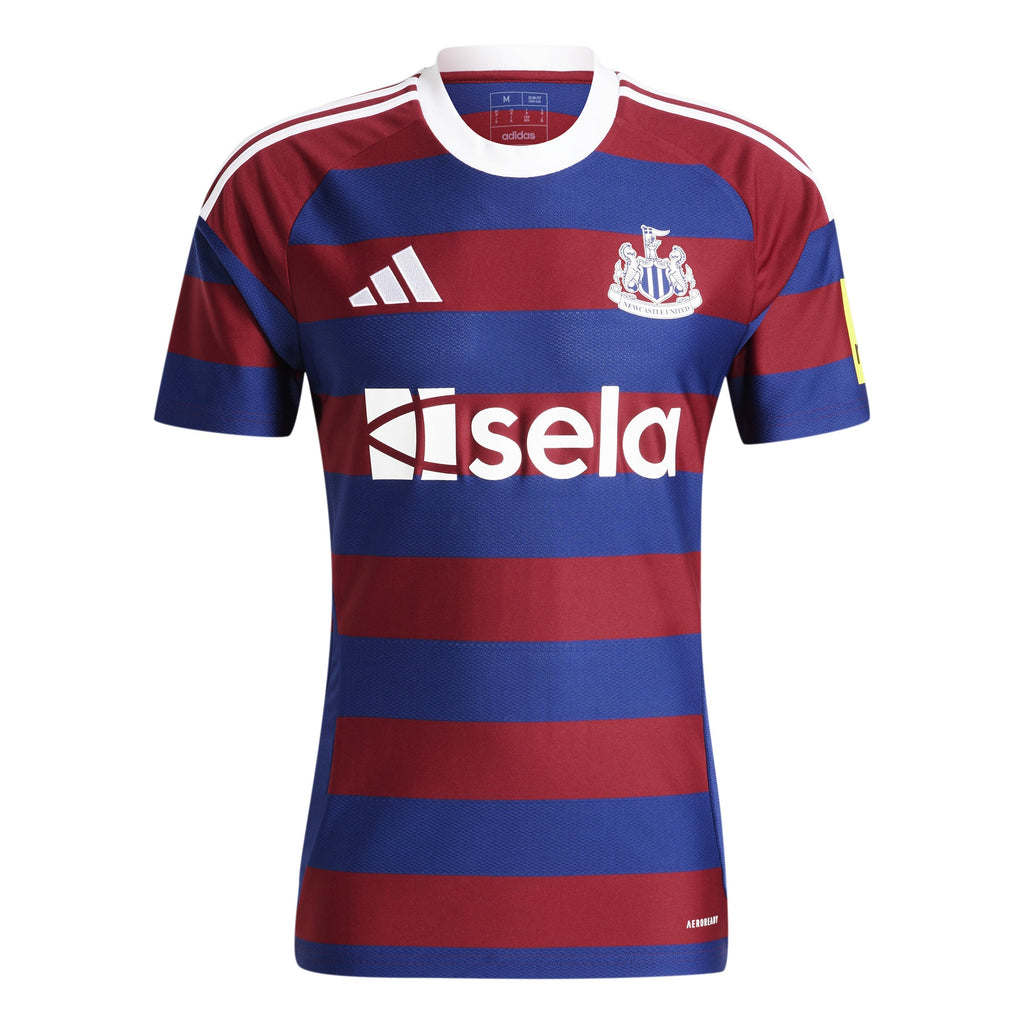 Newcastle United FC EPL Adidas Men Red/Blue 2024/25 Replica Jersey product image 1, provided for visual reference and