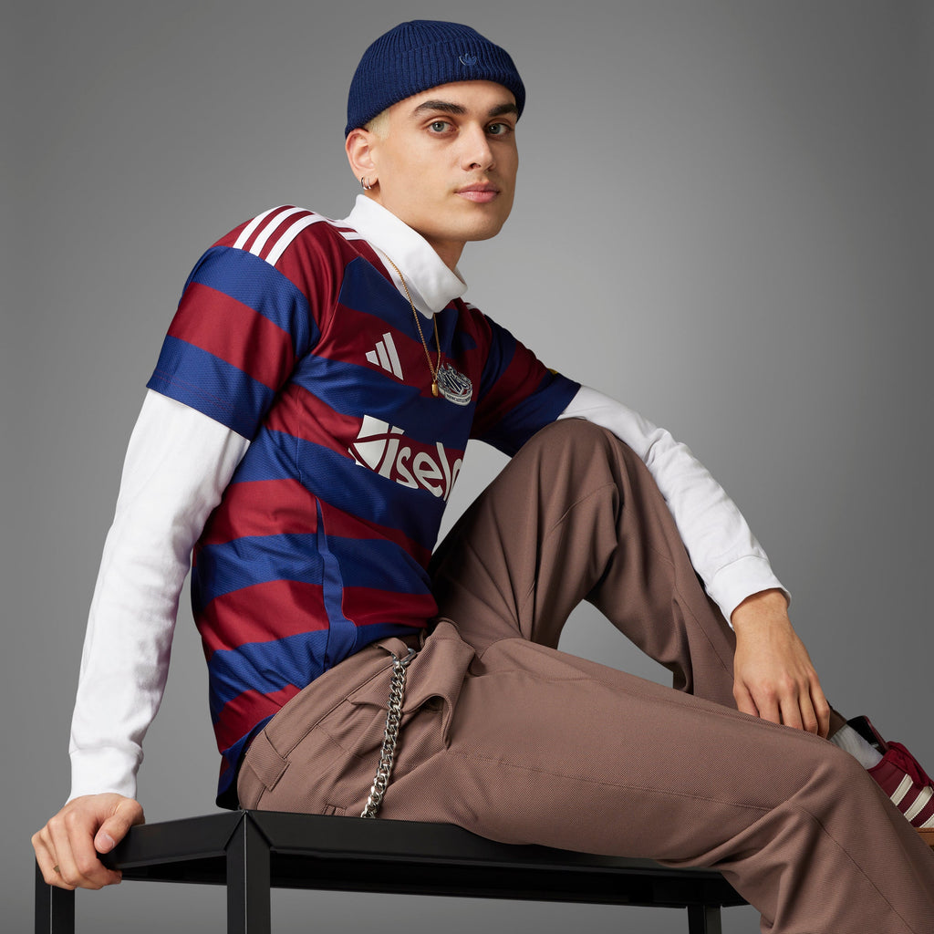 Newcastle United FC EPL Adidas Men Red/Blue 2024/25 Replica Jersey product image 5, provided for visual reference and