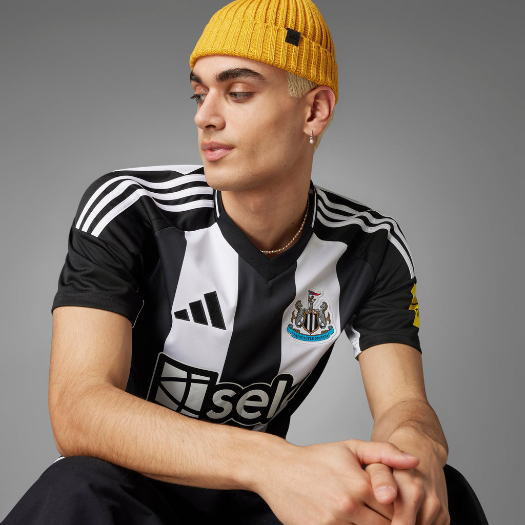 Newcastle United FC EPL Adidas Men White 2024/25 Replica Jersey product image 4, provided for visual reference and product