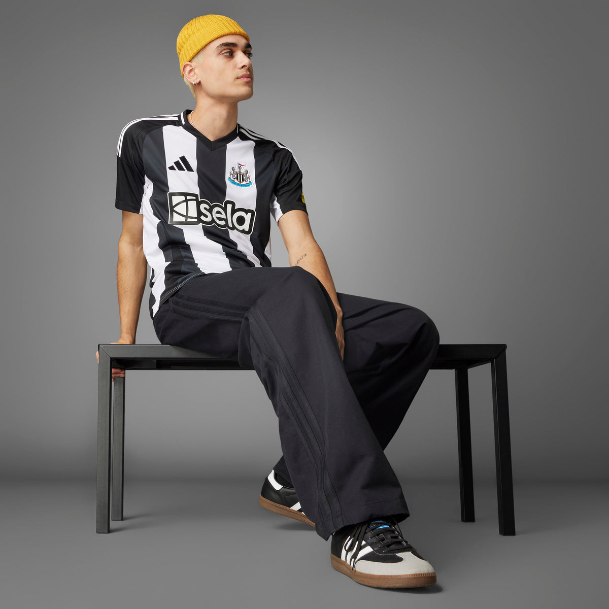Newcastle United FC EPL Adidas Men White 2024/25 Replica Jersey product image 7, provided for visual reference and product