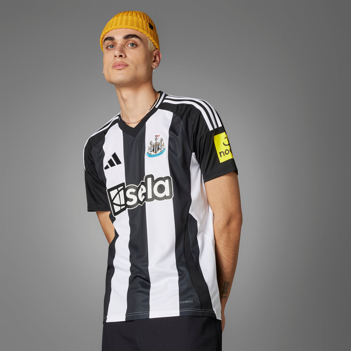 Newcastle United FC EPL Adidas Men White 2024/25 Replica Jersey product image 8, provided for visual reference and product