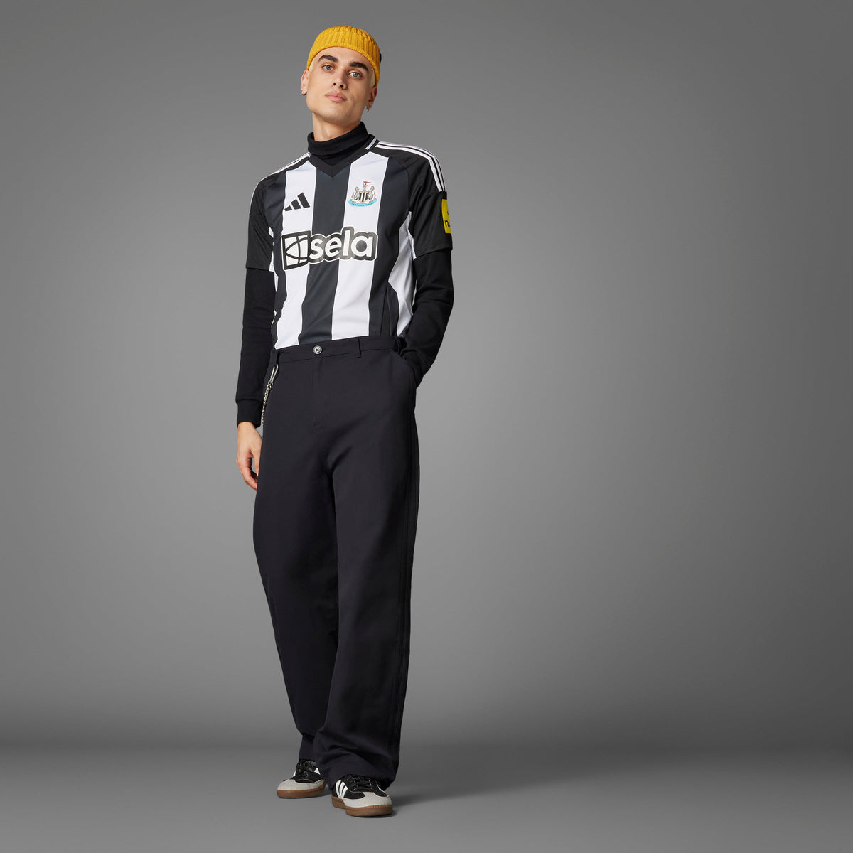 Newcastle United FC EPL Adidas Men White 2024/25 Replica Jersey product image 10, provided for visual reference and product