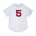 Nomar Garciaparra Boston Red Sox MLB Mitchell & Ness Men White 1997 Authentic Jersey product image 1, provided for visual