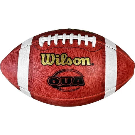OUA Wilson Official Game Football product image 1, provided for visual reference and product detail review
