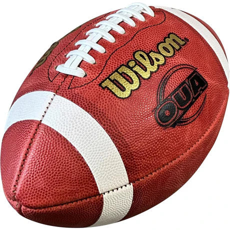 OUA Wilson Official Game Football product image 4, provided for visual reference and product detail review