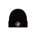 Ottawa RedBlacks CFL New Era Men Black Raised Cuff Knit Hat product image 1, provided for visual reference and product