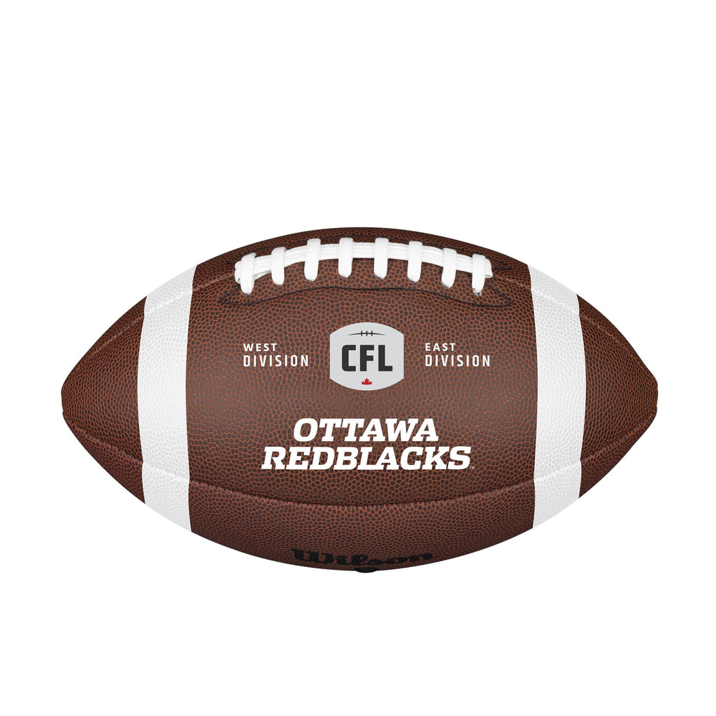 Ottawa Redblacks CFL Wilson Backyard Legend Football product image 2, provided for visual reference and product detail review