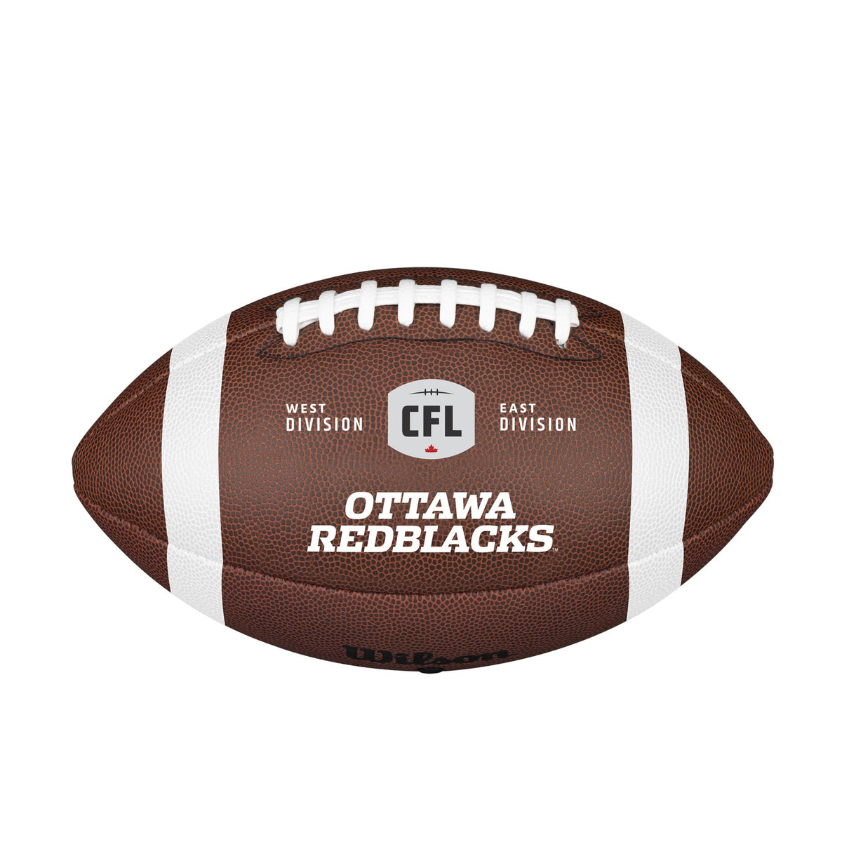 Ottawa Redblacks CFL Wilson Backyard Legend Football product image 2, provided for visual reference and product detail review