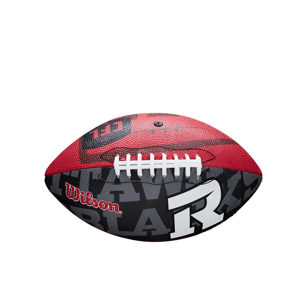 Ottawa Redblacks CFL Wilson Wraparound Mini Football product image 3, provided for visual reference and product detail review