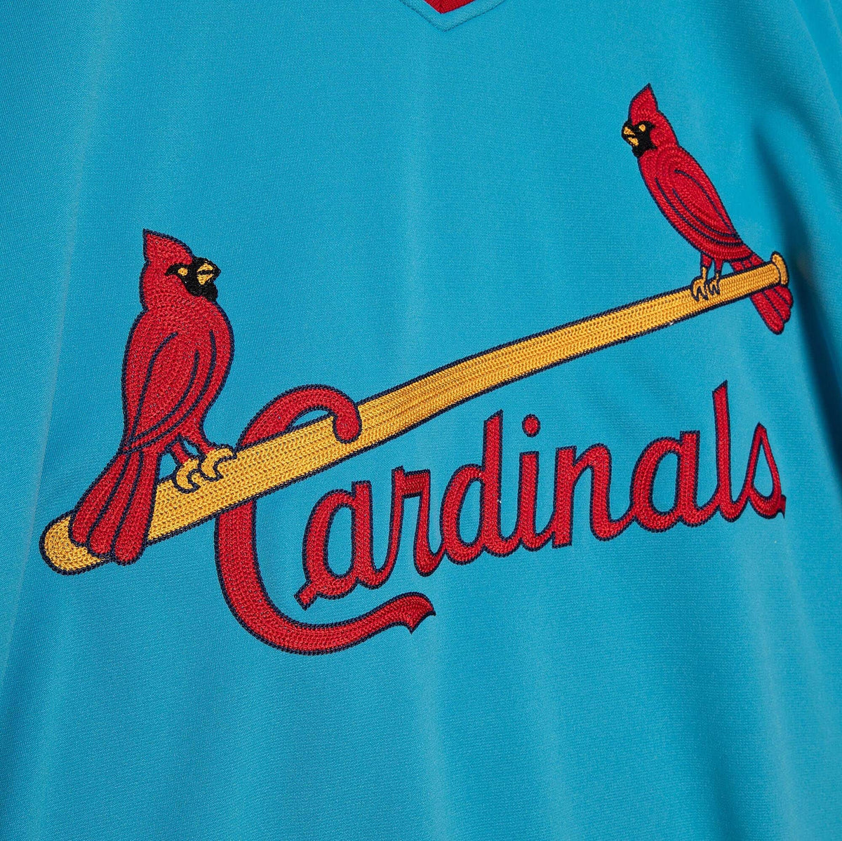 Ozzie Smith St Louis Cardinals MLB Mitchell & Ness Men Light Blue 1982 Authentic Jersey product image 3, provided for visual