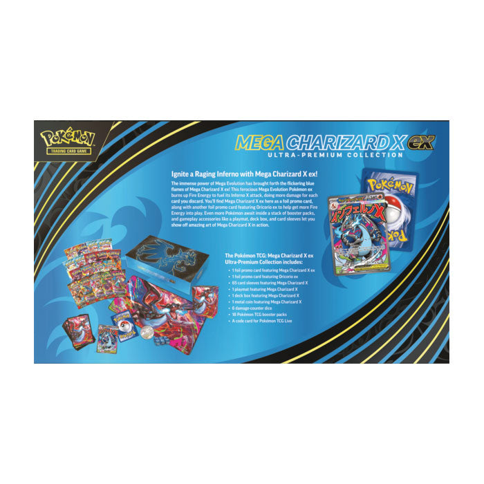 Pokémon TCG Mega Charizard X ex Ultra-Premium Collection Sealed product image 3, provided for visual reference and product