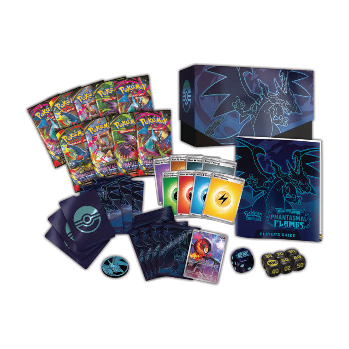 Pokémon TCG Mega Evolution ME2 Phantasmal Flames Elite Trainer Box product image 2, provided for visual reference and