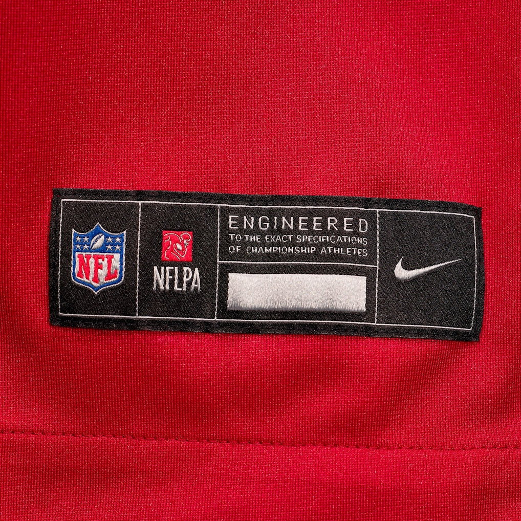 Patrick Mahomes Kansas City Chiefs NFL Nike Men Red Home Game Jersey product image 4, provided for visual reference and