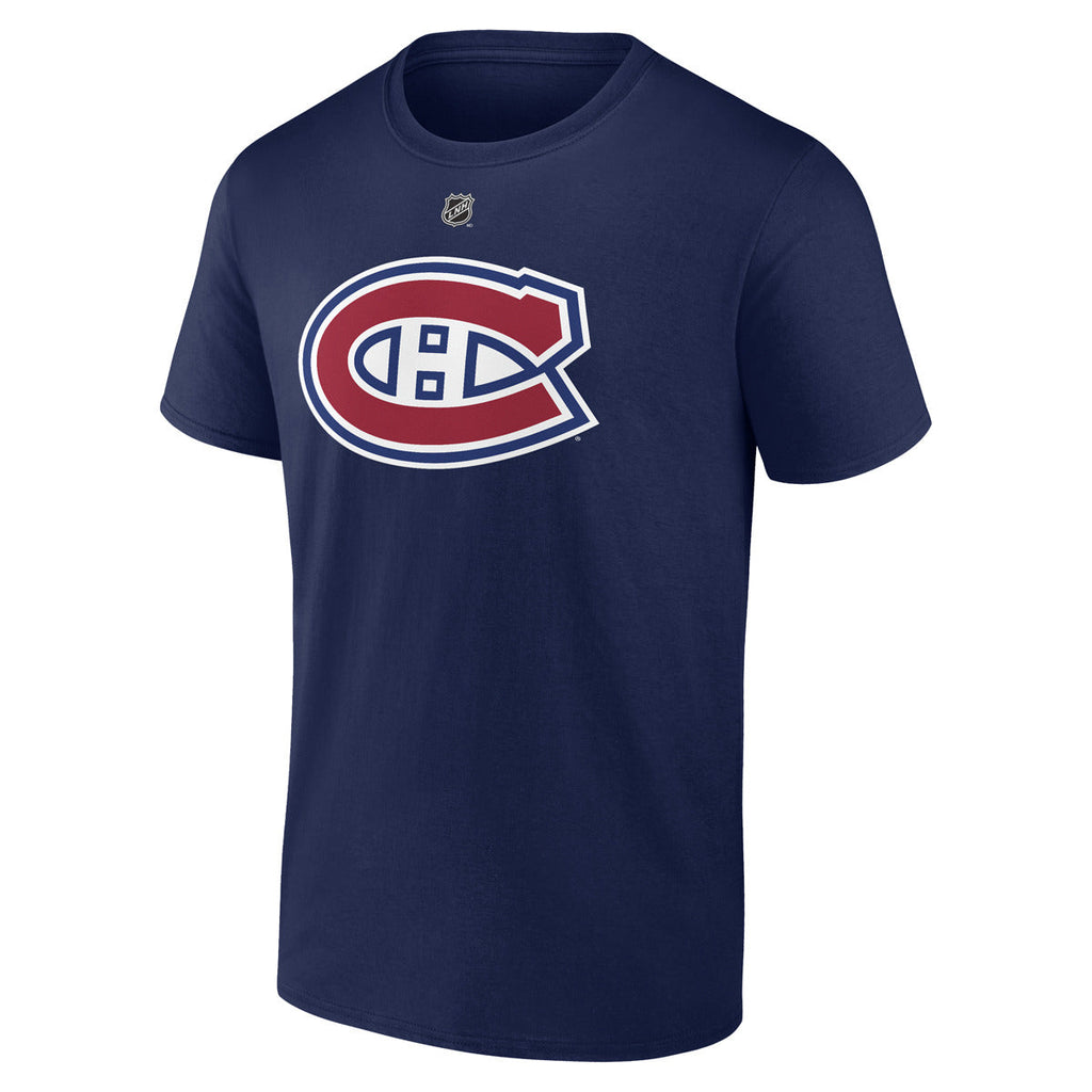 Patrik Laine Montreal Canadiens NHL Fanatics Branded Men Navy Authentic T-Shirt product image 2, provided for visual