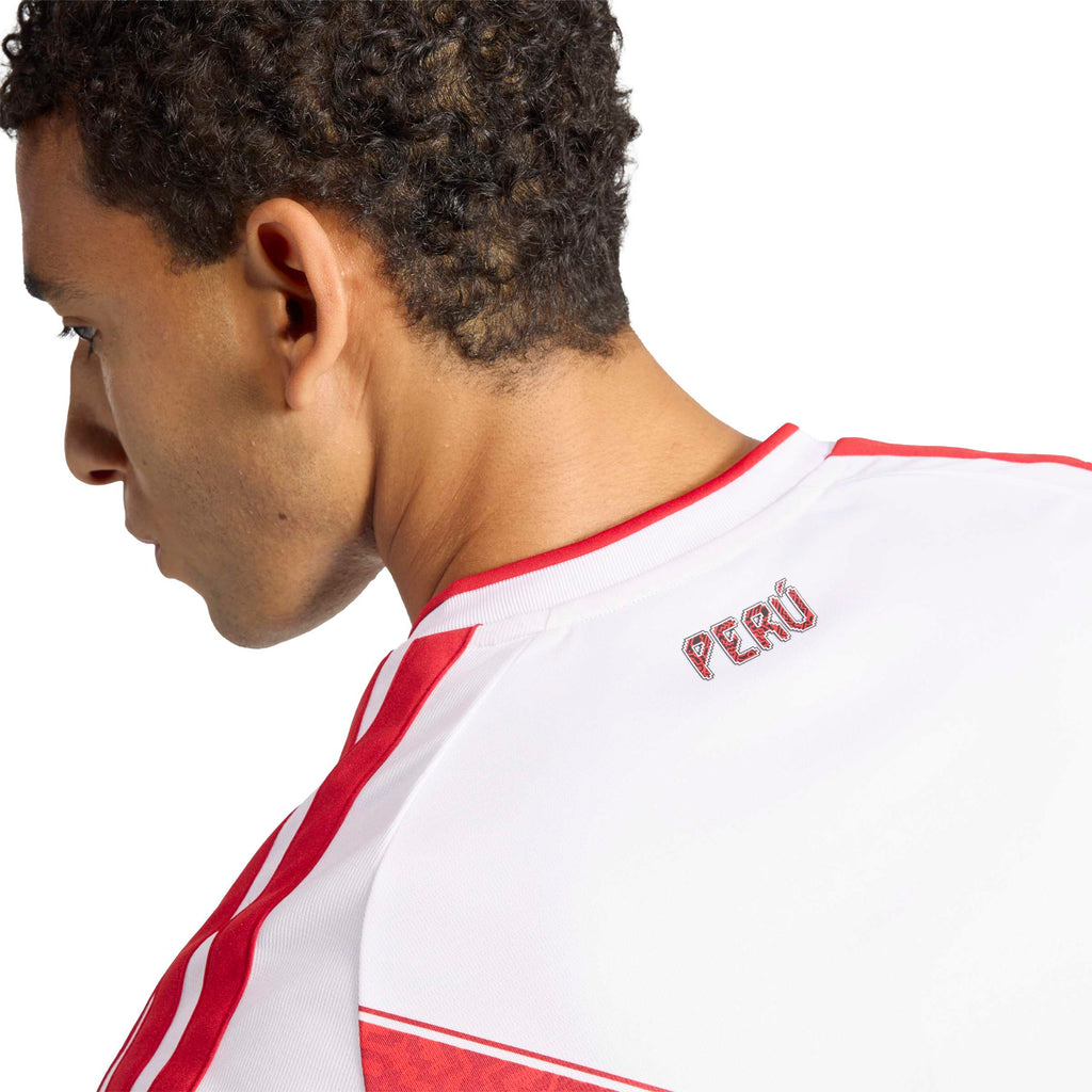 Peru National Team FIFA Adidas Men White 2026 Replica Home Jersey product image 5, provided for visual reference and product