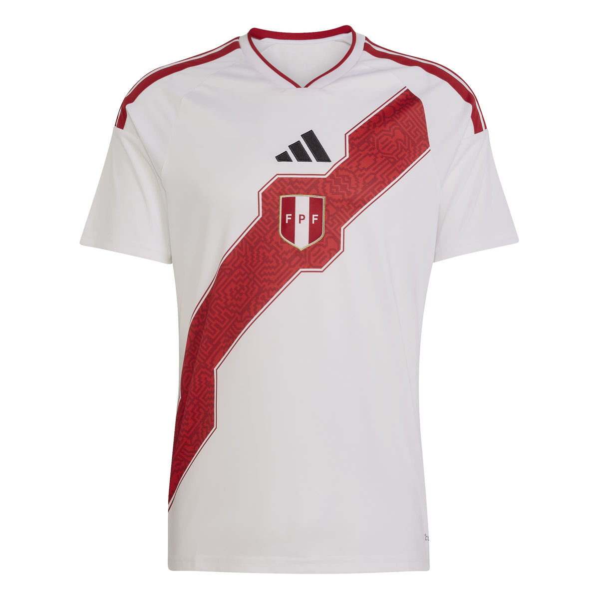 Peru National Team FIFA Adidas Men White 2026 Replica Home Jersey product image 1, provided for visual reference and product