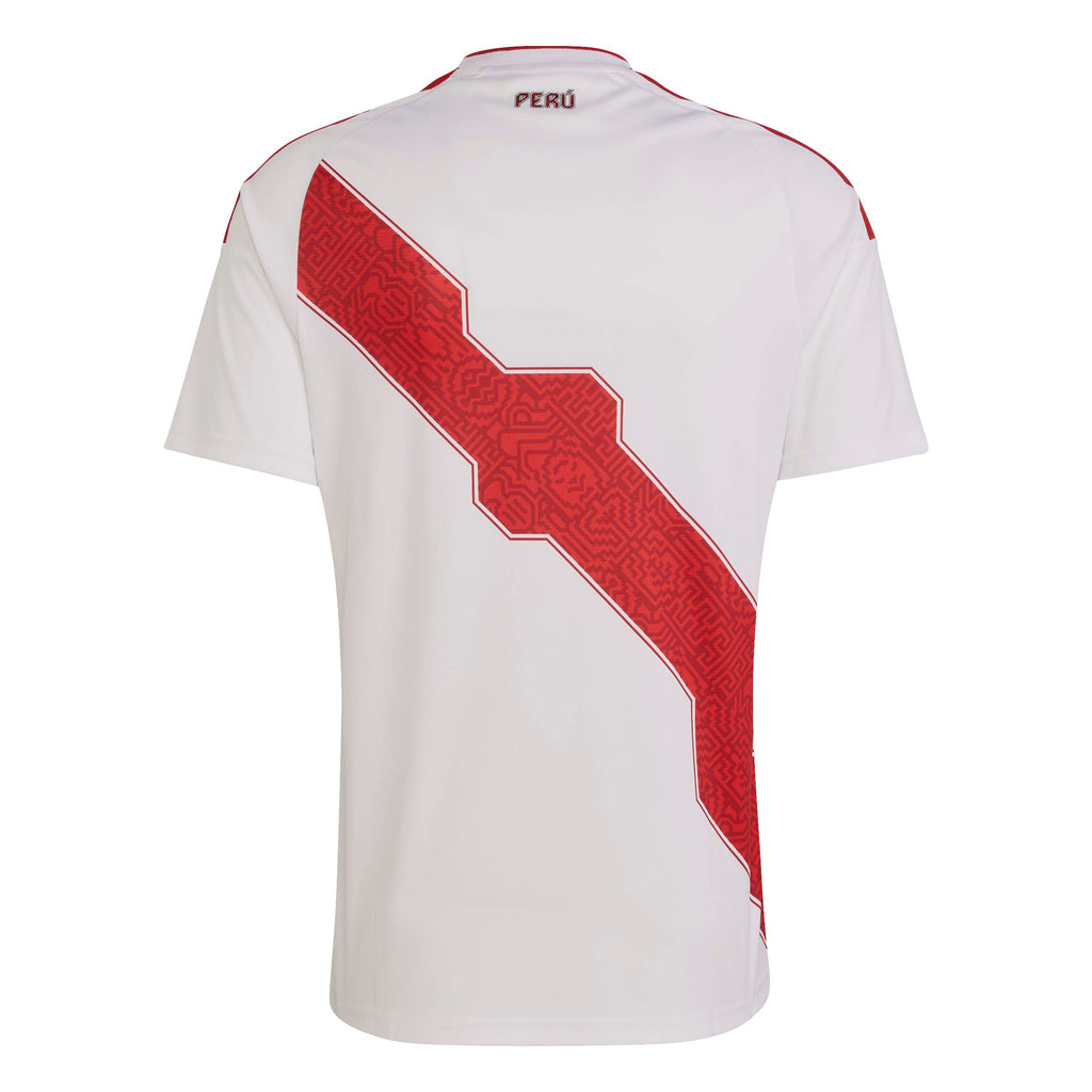 Peru National Team FIFA Adidas Men White 2026 Replica Home Jersey product image 2, provided for visual reference and product