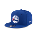 Philadelphia 76ers NBA New Era Men Royal Blue 9Fifty Basic Snapback product image 1, provided for visual reference and