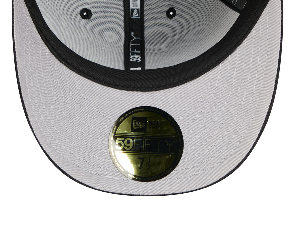 Philadelphia Eagles NFL New Era Men Black 59Fifty Chenille Pop Fitted Hat product image 7, provided for visual reference and