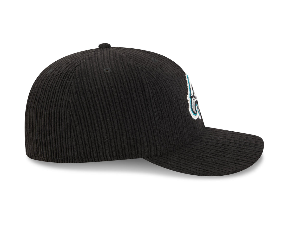 Philadelphia Eagles NFL New Era Men Black 59Fifty Chenille Pop Fitted Hat product image 6, provided for visual reference and