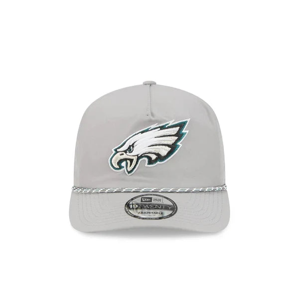 Philadelphia Eagles NFL New Era Men Grey 19Twenty Cord Snapback product image 3, provided for visual reference and product