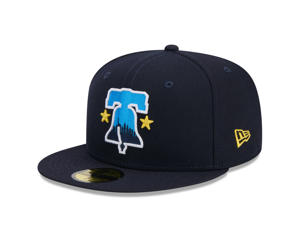 Philadelphia Phillies MLB New Era Men Black 59Fifty 2024 City Connect Fitted Hat product image 1, provided for visual