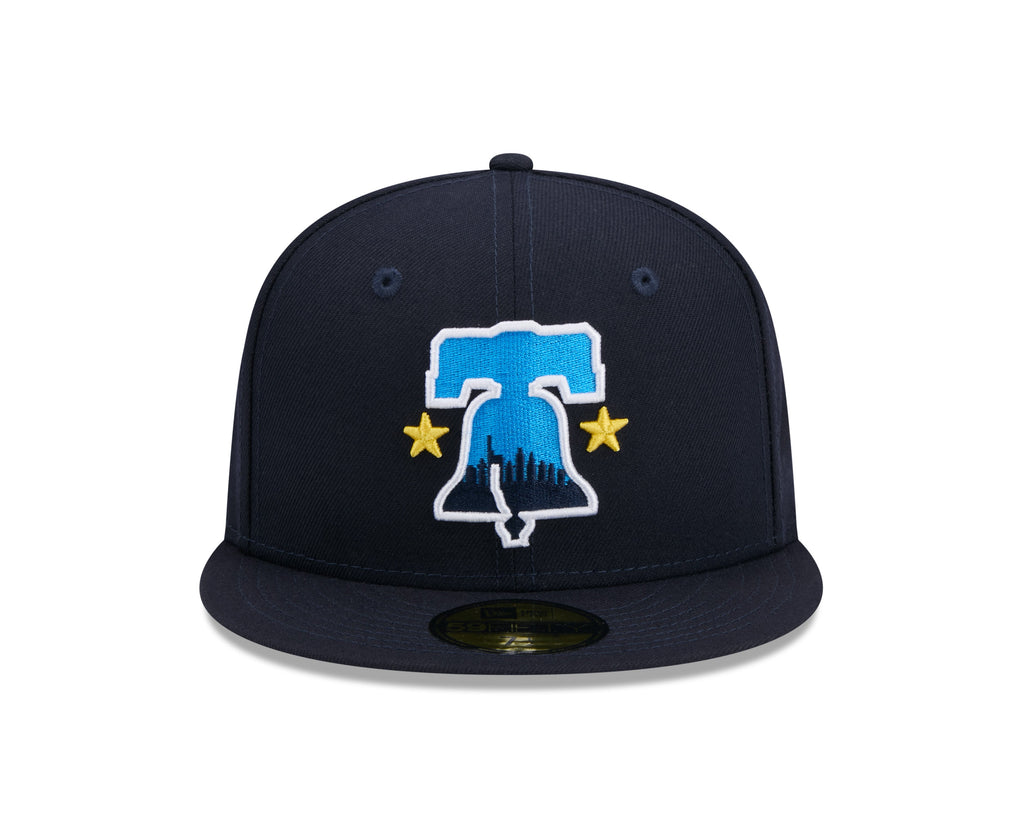 Philadelphia Phillies MLB New Era Men Black 59Fifty 2024 City Connect Fitted Hat product image 4, provided for visual