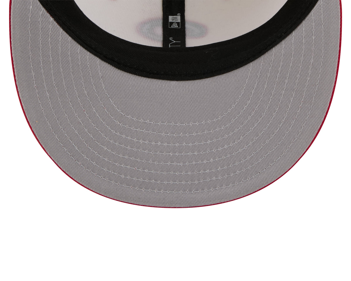 Philadelphia Phillies MLB New Era Men Cream/Red 9Fifty Mascot Pin Snapback product image 7, provided for visual reference