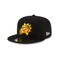 Phoenix Suns NBA New Era Men Black 9Fifty Basic Snapback product image 1, provided for visual reference and product detail