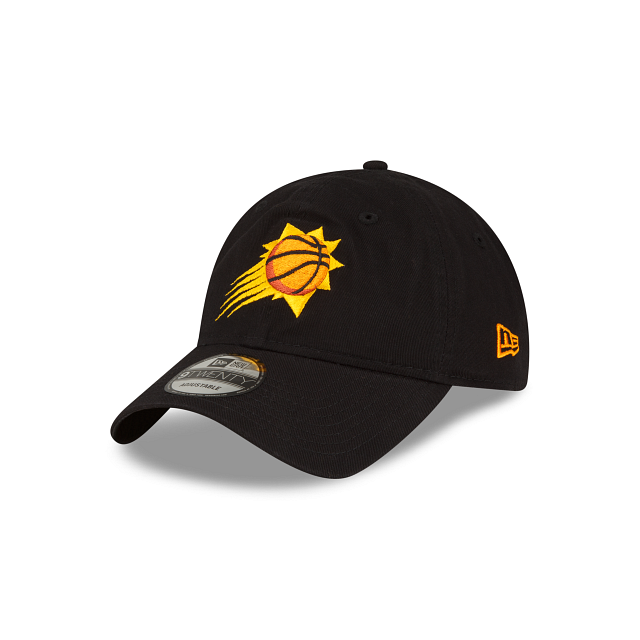 Phoenix Suns NBA New Era Men Black 9Twenty Core Classic Adjustable Hat product image 1, provided for visual reference and