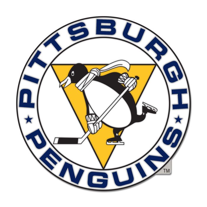 Pittsburgh Penguins NHL WinCraft Retro Collector Enamel Pin product image 1, provided for visual reference and product