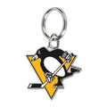 Pittsburgh Penguins NHL WinCraft Team Logo Premium Keychain product image 1, provided for visual reference and product