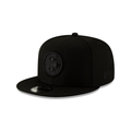Pittsburgh Steelers NFL New Era Men Black On Black 9Fifty Basic Snapback product image 1, provided for visual reference and