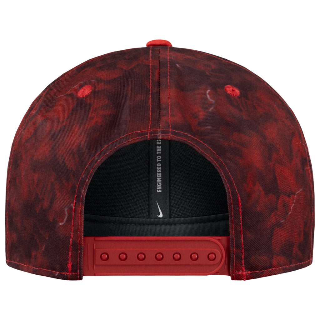 Poland National Team FIFA Nike Men Red Rise Adjustable Hat product image 2, provided for visual reference and product detail