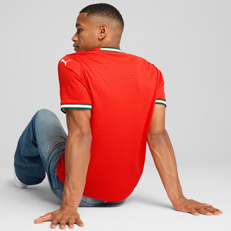 Portugal National Team FIFA Puma Men Red 2024/25 Replica Jersey product image 4, provided for visual reference and product